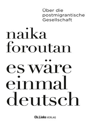 cover image of Es wäre einmal deutsch
